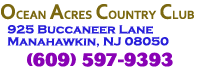 Ocean Acres CC, (609) 597-9393